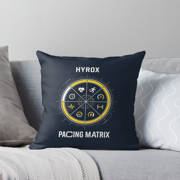 Item preview, Hyrox Pacing Matrix - Functional Fitness Race Strategy Art designed and sold by SplashTastic.
