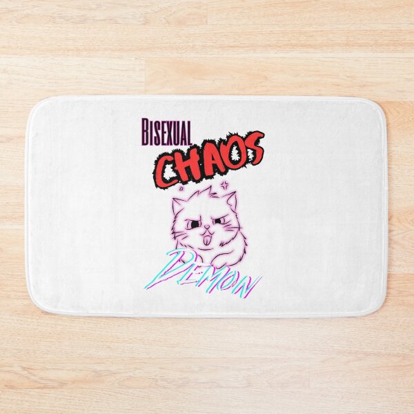 Item preview, Bisexual Chaos Demon Cat designed and sold by Kit Barrie Creations.