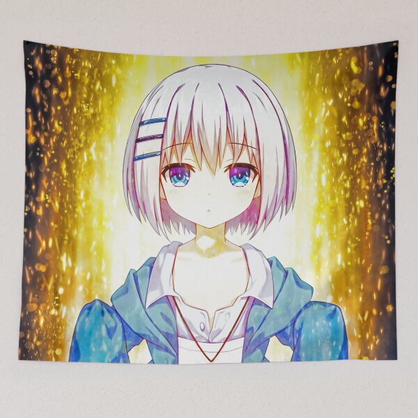 Item preview, Tobiichi Origami Date A Live Cool Blue Golden Calm designed and sold by Dashsopaner.