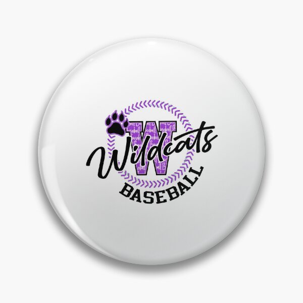 Artikelvorschau, Wildcats Baseball Pfotenabdruck Geist entworfen und verkauft von ettPesha92.