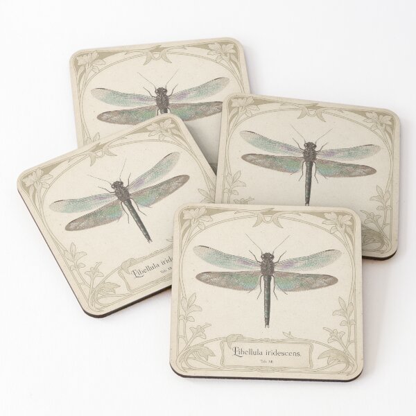 Item preview, Vintage Dragonfly Specimen Study Plate designed and sold by PictorialWhimsy.