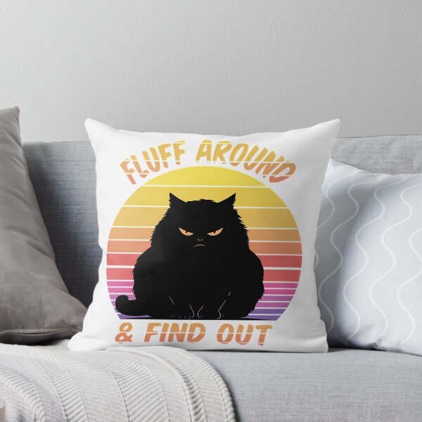 Item preview, Fluff Around And Find Out Grumpy Cat Perfact Cute Cat designed and sold by carneslauralee.