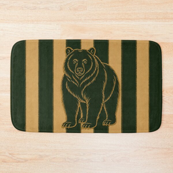 Item preview, Vintage Black Bear Wall Art | Rustic Woodland Animal Illustration designed and sold by TheSlowShore.