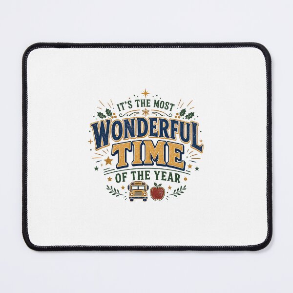 Item preview, Most Wonderful Time of Year Back to School Funny Parent Shirt Gift designed and sold by RedRubyBubble.