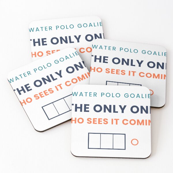 Item preview, Water Polo Goalie Funny Minimal Shirt designed and sold by WakeCapCo.