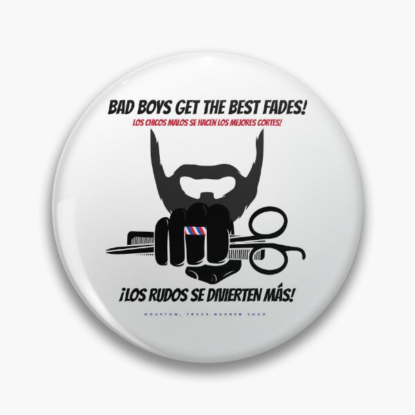 Item preview, Bad Boys Get The Best Fades - The Tough Guys Have More Fun - Barber Shirt designed and sold by YajadApparel.