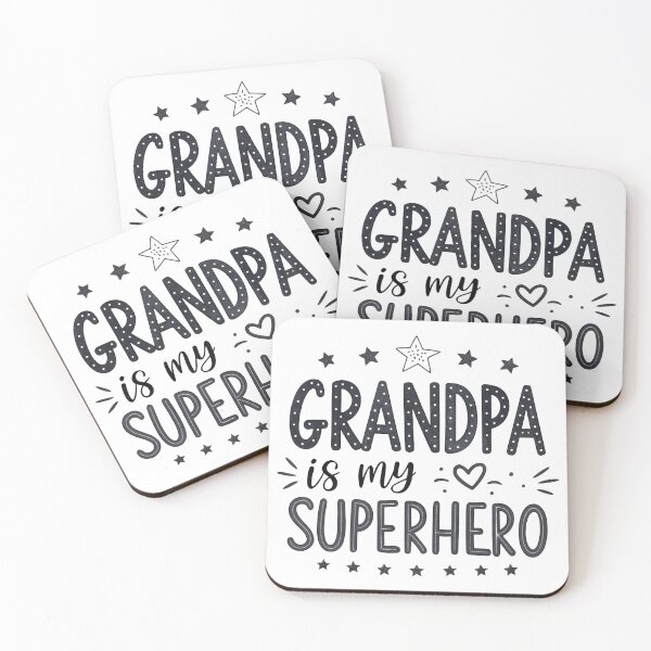 Item preview, Grandpa is my superhero designed and sold by nimmitrends.