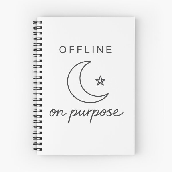 Item preview, Offline On Purpose Tee, Digital Detox Graphic designed and sold by PhylonBoxx.