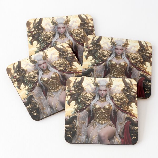 Item preview, Golden Empress Celestial Lion Throne designed and sold by GalleryBrisArt.