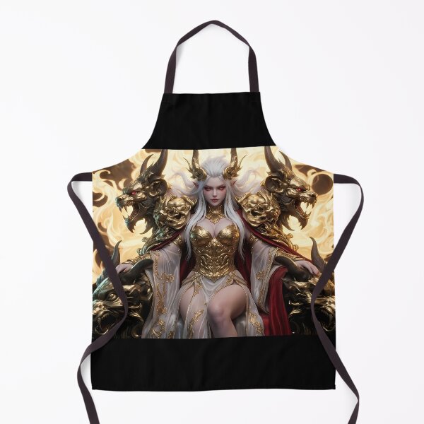 Item preview, Golden Empress Celestial Lion Throne designed and sold by GalleryBrisArt.