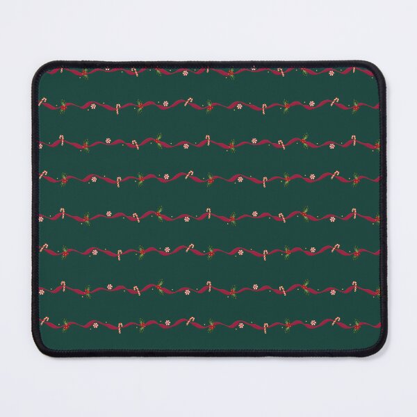 Item preview, Christmas Ribbon Stripe in Emerald Green designed and sold by NATHA PALETTE.