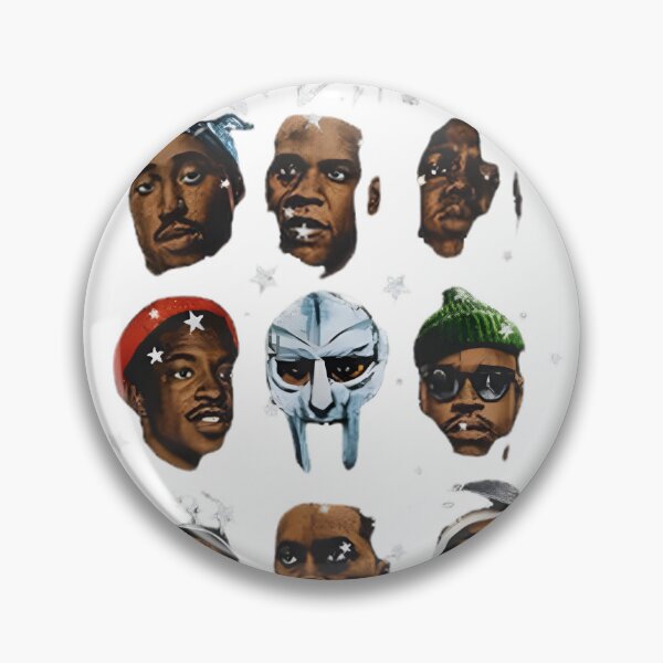 Item preview, Retro Hip Hop Legends Portrait Art - Classic Rap Music Icon Collage | ⭐⭐⭐⭐⭐ Best Seller designed and sold by senat12.