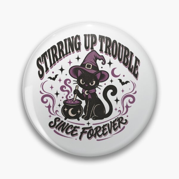 Item preview, Stirring Up Trouble Tee, Vintage Halloween Graphic designed and sold by PhylonBoxx.