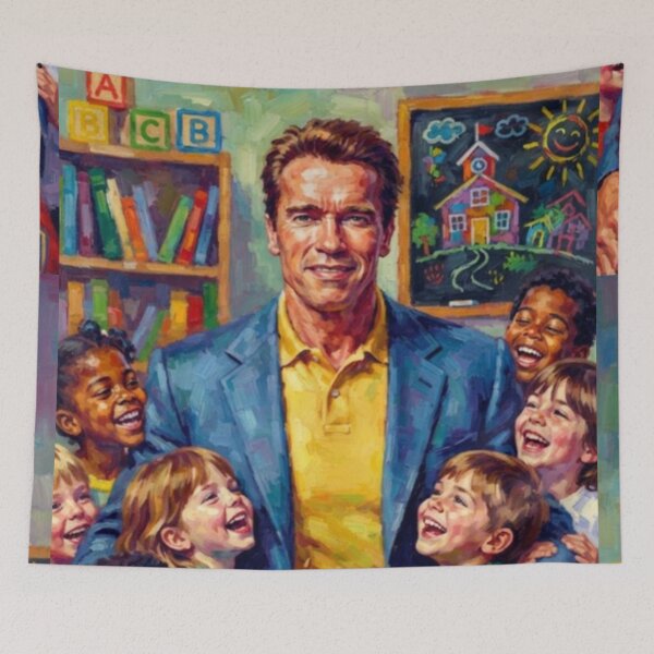 Item preview, Kindergarten Cop Fine Art Tribute designed and sold by Art's Diner.