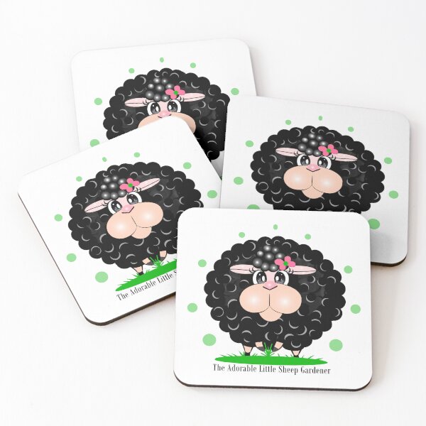 Item preview, The Adorable Little Sheep Gardener designed and sold by Shirley cute art .