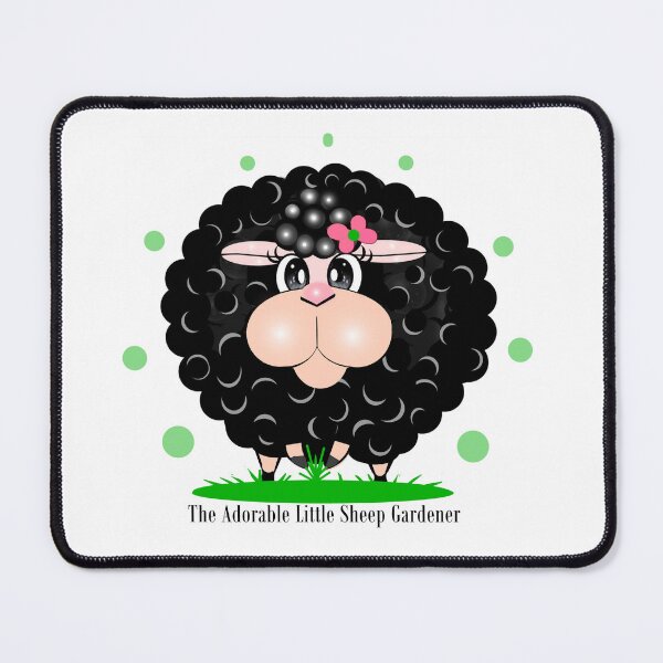 Item preview, The Adorable Little Sheep Gardener designed and sold by Shirley cute art .