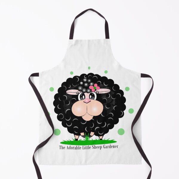 Item preview, The Adorable Little Sheep Gardener designed and sold by Shirley cute art .