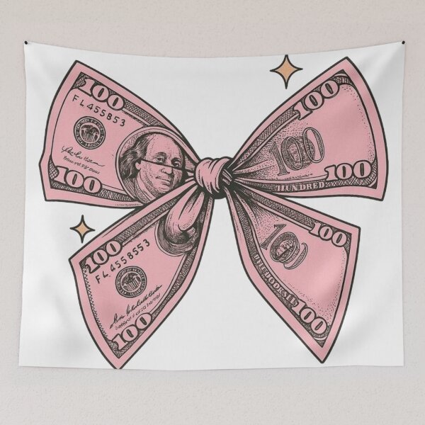 Item preview, Pink Money Bow designed and sold by conamor-bymel.