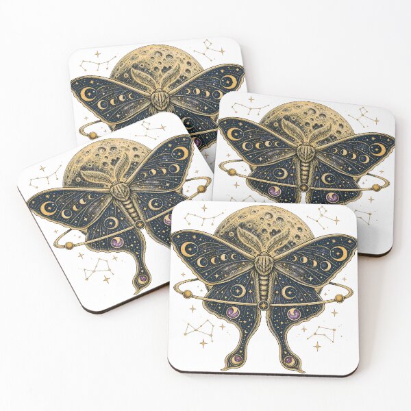 Item preview, Butterfly and moon designed and sold by MHPure.