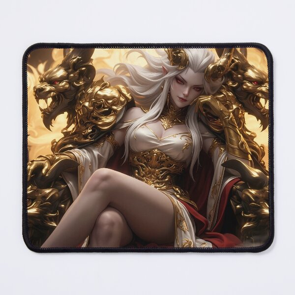Item preview, Golden Empress Celestial Lion Throne designed and sold by GalleryBrisArt.