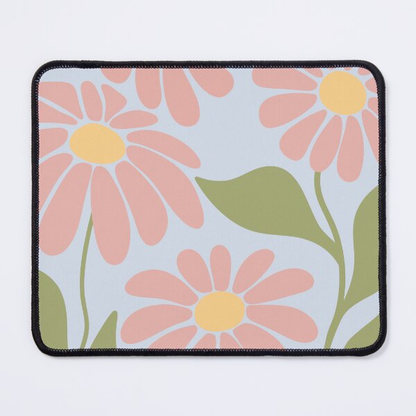 Item preview, Retro daisy (rose color) designed and sold by 247DesignStudio.