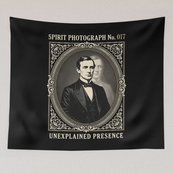 Item preview, Spirit Photograph No 017 - Victorian Gothic Horror Art designed and sold by SplashTastic.