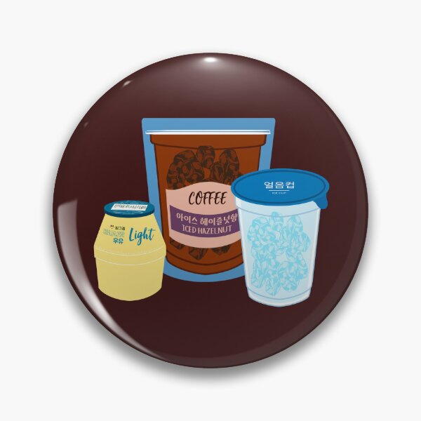 Item preview, Korean Light Banana Milk Hazelnut Coffee Set designed and sold by Rin_Art.