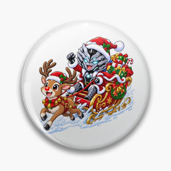 Item preview, Bemular Ultraman Christmas Sleigh Reindeer Delivery Chibi designed and sold by Dashsopaner.