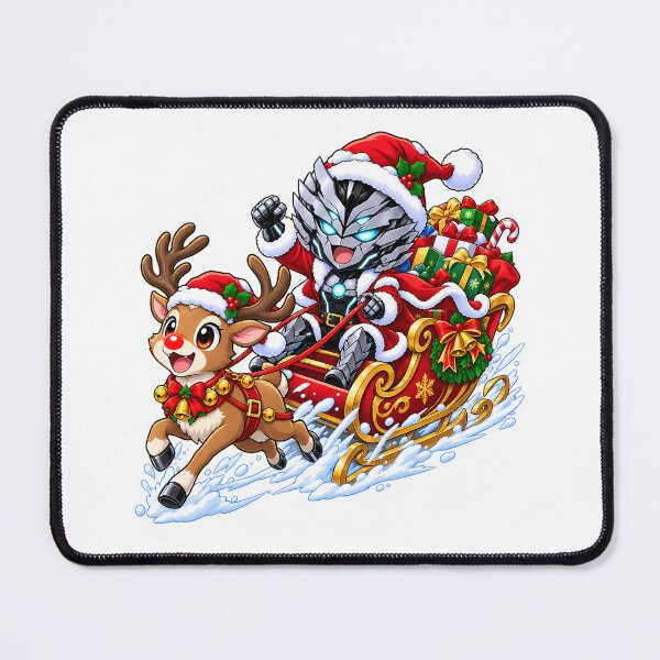 Item preview, Bemular Ultraman Christmas Sleigh Reindeer Delivery Chibi designed and sold by Dashsopaner.