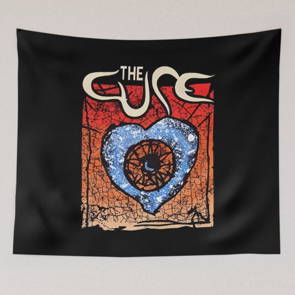 Item preview, The Cures Hearts Eyes Grunge Band -77 designed and sold by PenguinBluestar.