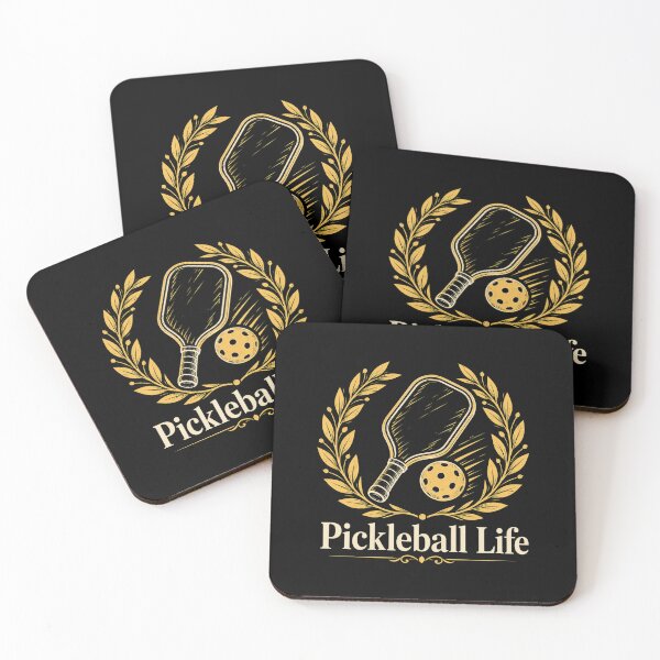 Item preview, Pickleball Life Minimalist Line Art Tee designed and sold by live-fully.