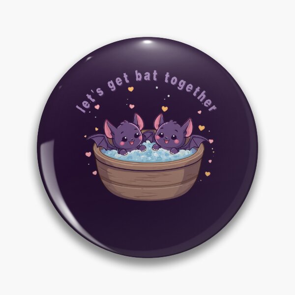 Item preview, Let's Get Bat Together designed and sold by TeeHee Puns.