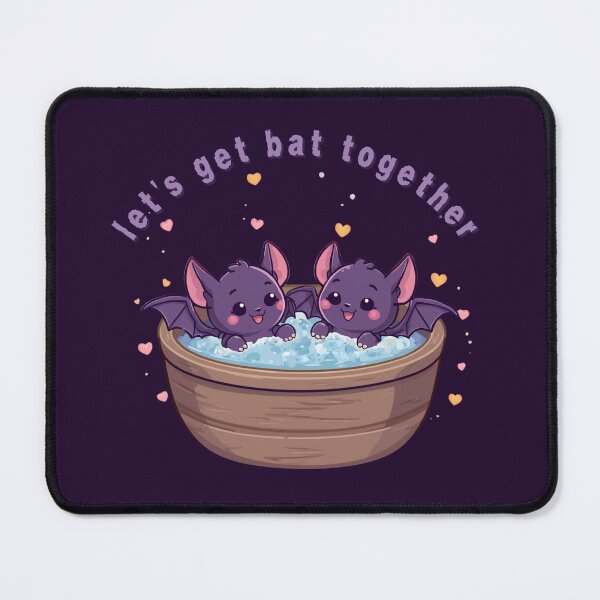 Item preview, Let's Get Bat Together designed and sold by TeeHee Puns.