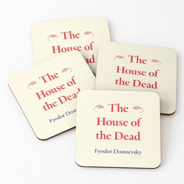 Item preview, Fyodor Dostoevsky The House of the Dead Russian Novelist, Classic Literature designed and sold by CharlottePlaceArt.