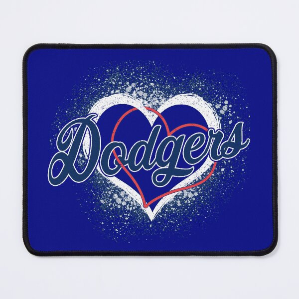 Item preview, Vintage Dodgers Hearts Splashing Baseball Sports Team Spirit designed and sold by RockTheFeal.