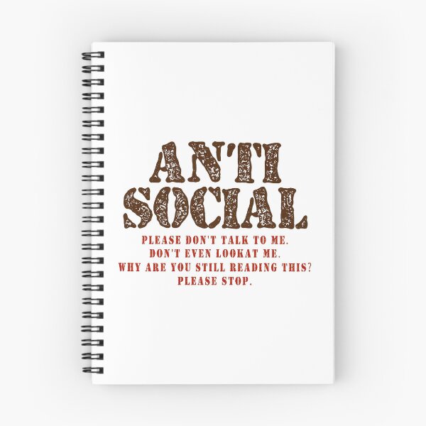 Item preview, Anti Social Please Stop Reading Funny Introvert designed and sold by ettPesha92.