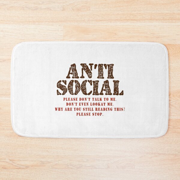 Item preview, Anti Social Please Stop Reading Funny Introvert designed and sold by ettPesha92.