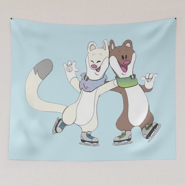 Item preview, Tina And Milo Ice Skaters designed and sold by Abeshinobi.