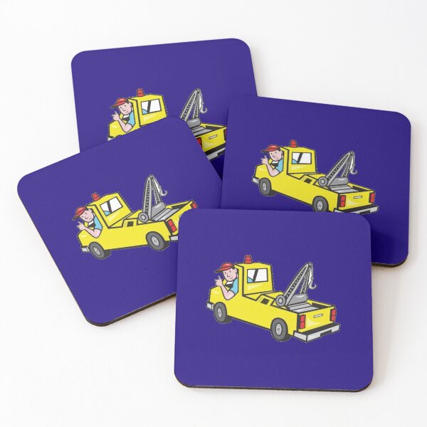 Item preview, Yellow Tow Truck Driver designed and sold by The Hook Up Towing & Recovery.
