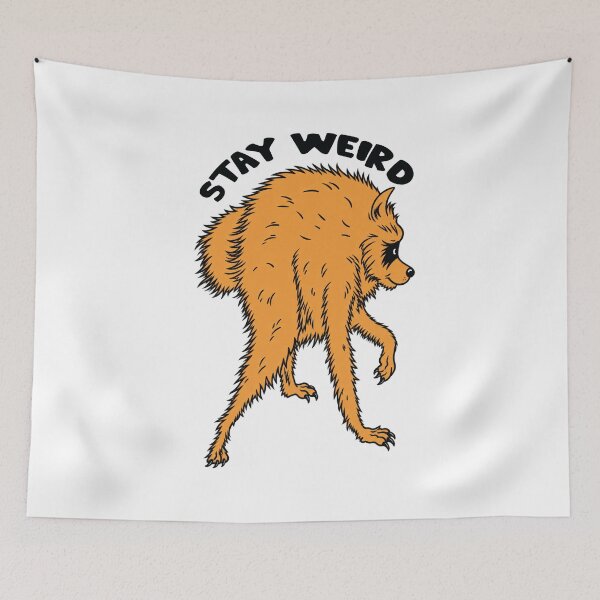 Item preview, Jimothy Raccoon Stay Weird Funny Raccon designed and sold by Gravy-tee07.