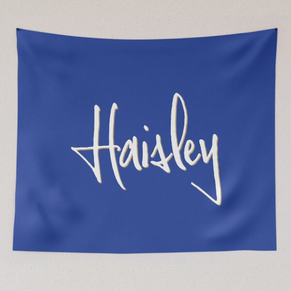 Item preview, HAISLEY personalized type design designed and sold by CharlottePlaceArt.