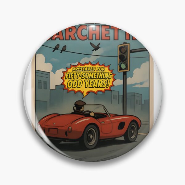 Item preview, Vintage Fifty Something Retro Sports Car Comic Book Style Graphic | ⭐⭐⭐⭐⭐ designed and sold by Trinome03.