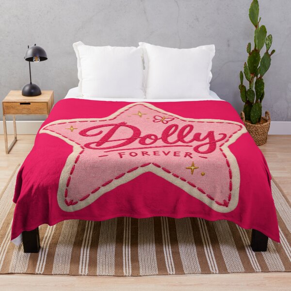 Item preview, Dolly Forever. Pink Western Star Embroidered Tribute. designed and sold by CoCoArt-Ua.