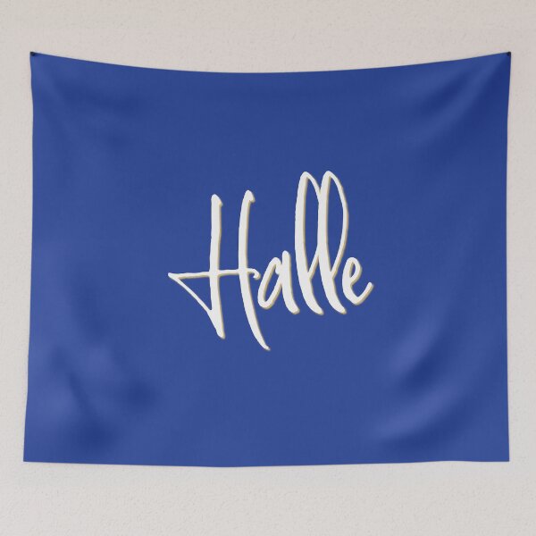 Item preview, HALLE personalized type design designed and sold by CharlottePlaceArt.