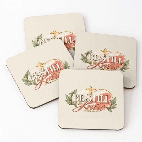 Item preview, Be Still & Know – Psalm 46:10 Christian Faith designed and sold by HO•Designs.