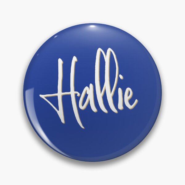 Item preview, HALLIE personalized type design designed and sold by CharlottePlaceArt.