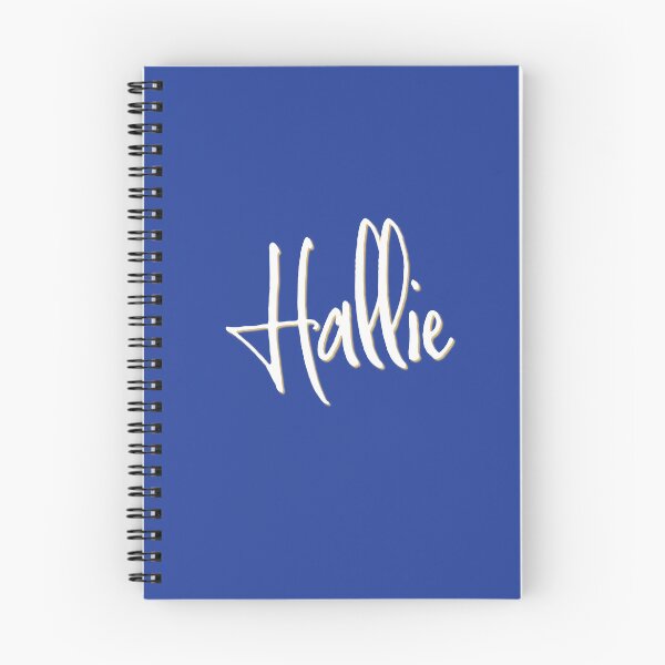 Artikelvorschau, HALLIE personalisiertes Schriftdesign entworfen und verkauft von CharlottePlaceArt.