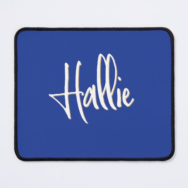 Item preview, HALLIE personalized type design designed and sold by CharlottePlaceArt.