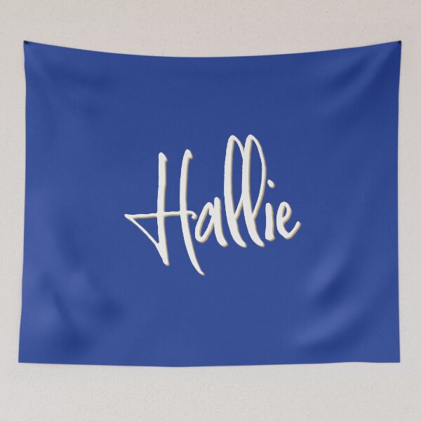 Item preview, HALLIE personalized type design designed and sold by CharlottePlaceArt.