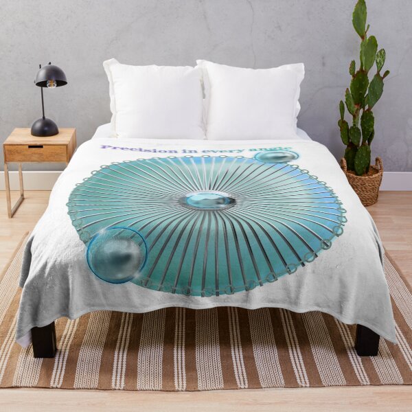 Item preview, Precision in Every Angle Geometric Teal Pearl Digital Art designed and sold by MinimalAurashop.